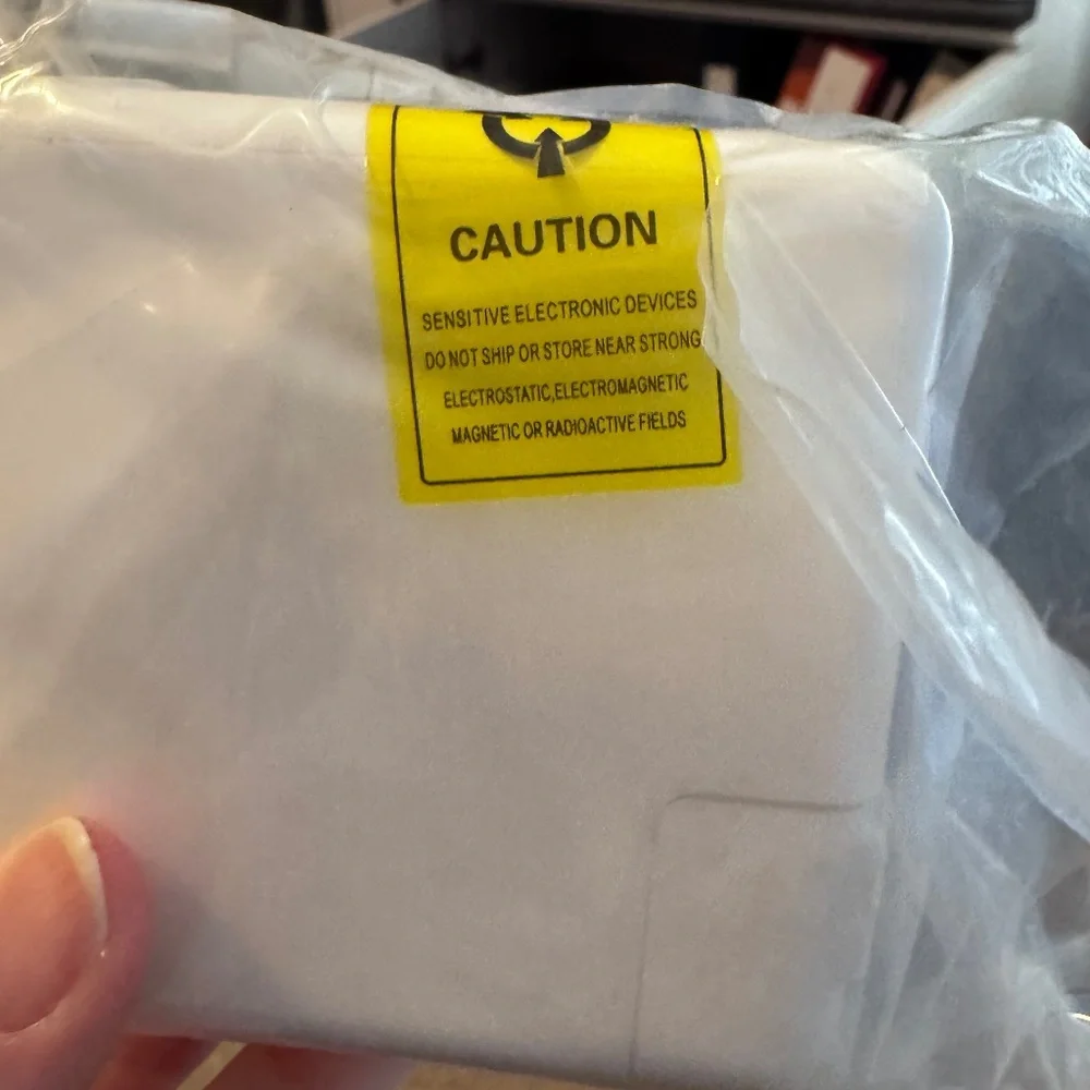 White Power Adapter for Laptops